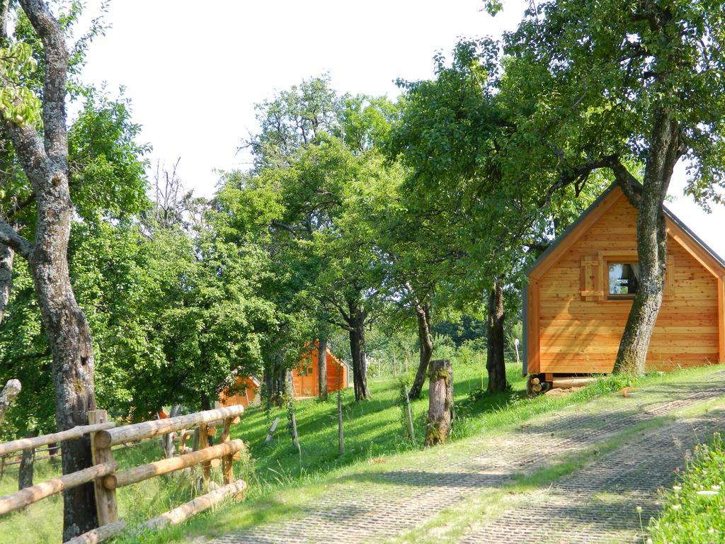 Glamping Organic Farm Slibar Villa Trzic Exterior photo